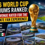 2026 World Cup Stadiums Ranked Every Venue Rated for the Ultimate Fan Experience