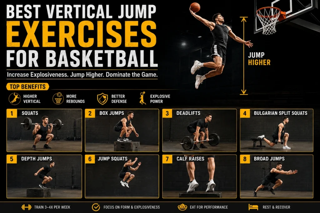 Best Vertical Jump Exercises for Basketball