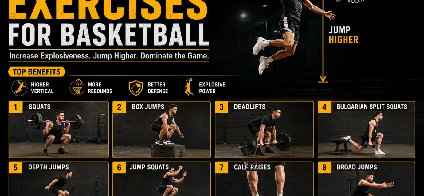 Best Vertical Jump Exercises for Basketball