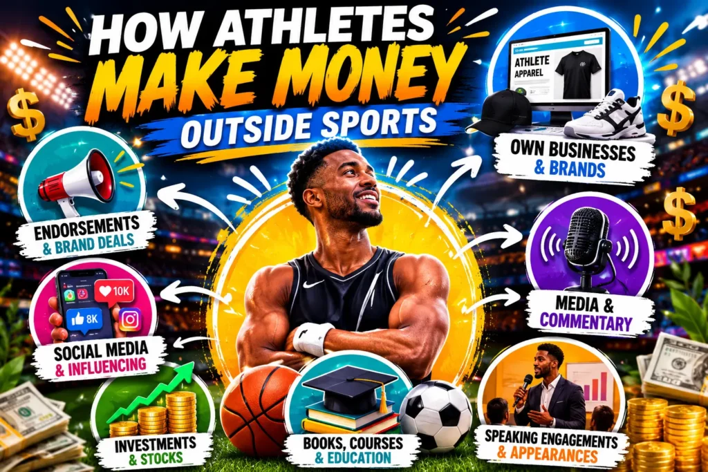How Athletes Make Money Outside Sports