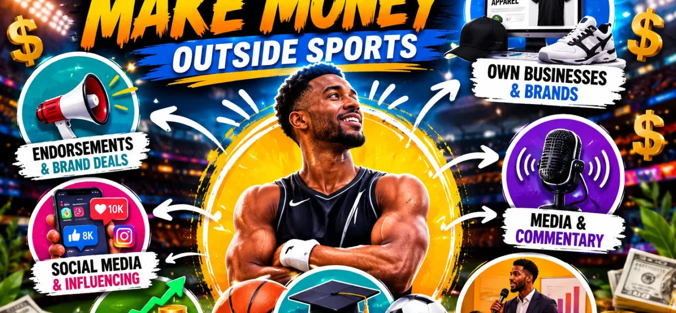 How Athletes Make Money Outside Sports