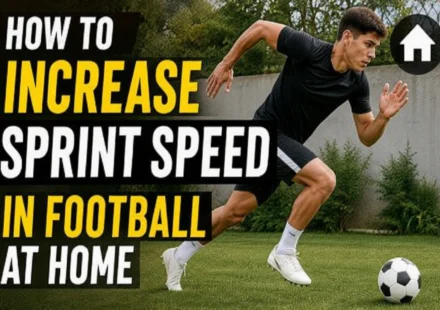 How to Increase Sprint Speed in Football at Home.