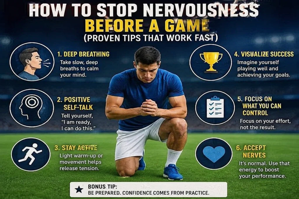 How to Stop Nervousness Before a Game Proven Tips That Work Fast