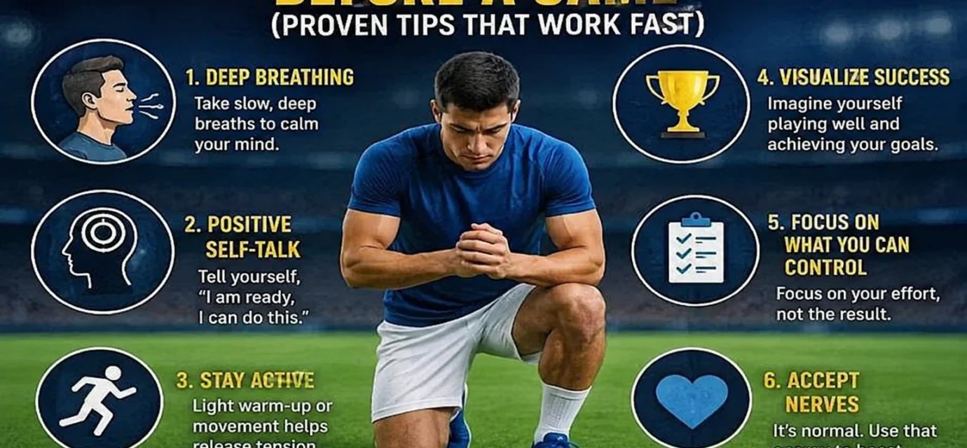 How to Stop Nervousness Before a Game Proven Tips That Work Fast