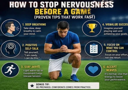 How to Stop Nervousness Before a Game Proven Tips That Work Fast