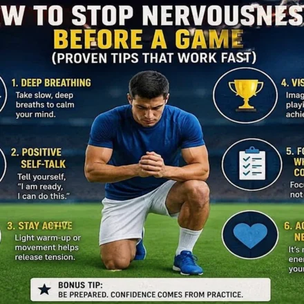 How to Stop Nervousness Before a Game Proven Tips That Work Fast