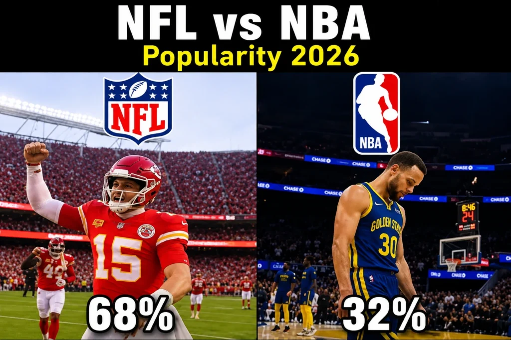 NFL vs NBA Popularity 2026