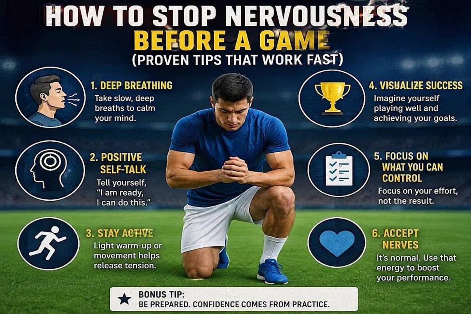 How to Stop Nervousness Before a Game Proven Tips That Work Fast